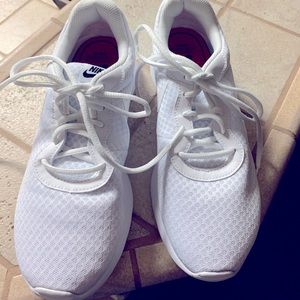 Nike white shoes